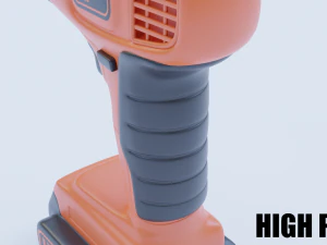 cordless drill 3D Model