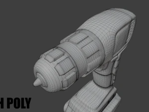 cordless drill 3D Model