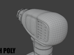 cordless drill 3D मॉडल