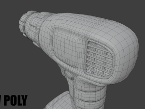 cordless drill 3D मॉडल