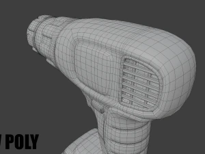 cordless drill 3D Model
