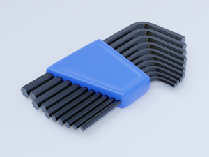 allen keys Model 3D