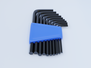 allen keys 3D Model