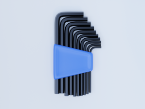 allen keys 3D Model