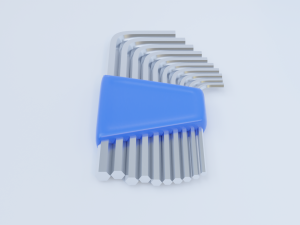 allen keys 3D Model