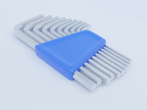 allen keys 3D Model
