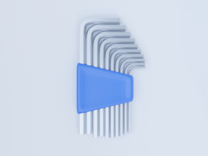 allen keys 3D Model