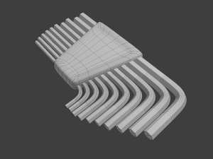 allen keys 3D Model