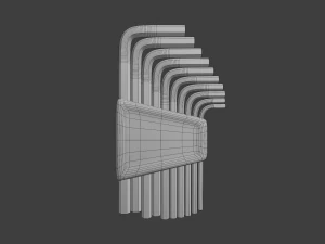 allen keys 3D Model