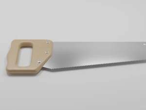 wooden hand saw 3D Model