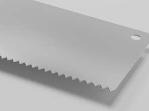 wooden hand saw 3D Модель