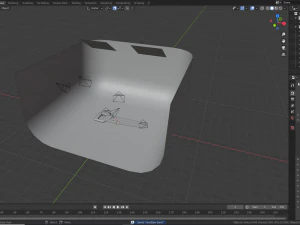 wooden hand saw 3D Model
