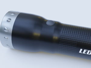 led flashlight 3D Модель