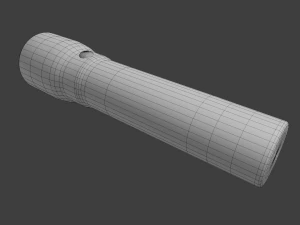led flashlight 3D Model