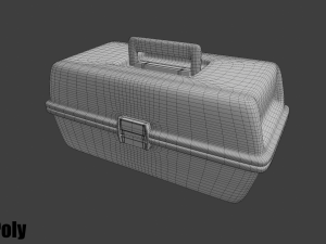 simple tool box 3D Model