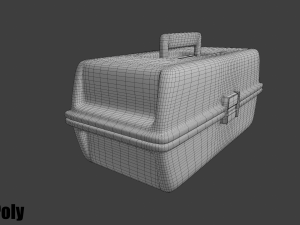 simple tool box 3D Model