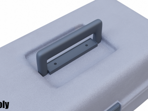 simple tool box 3D Model