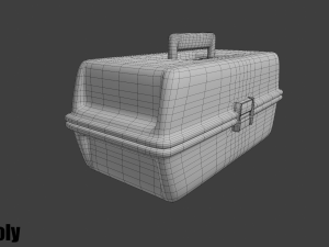 simple tool box 3D Model