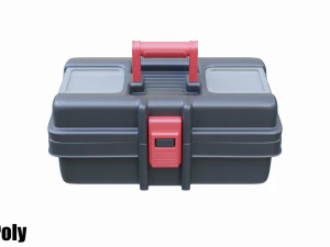 도구 상자 3D 모델