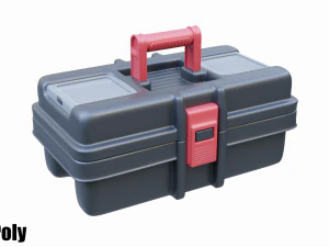 도구 상자 3D 모델