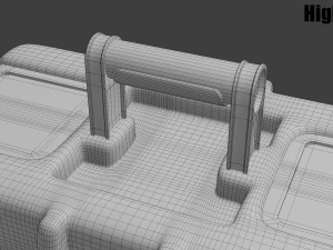 도구 상자 3D 모델