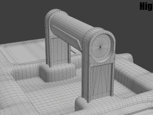 도구 상자 3D 모델