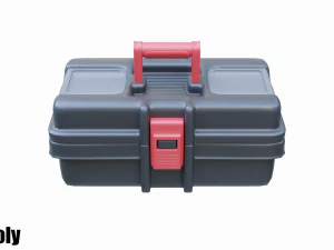 도구 상자 3D 모델