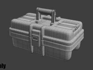 도구 상자 3D 모델
