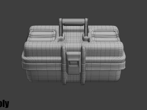 도구 상자 3D 모델