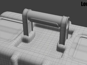 도구 상자 3D 모델