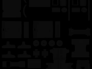 도구 상자 3D 모델