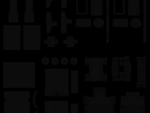 도구 상자 3D 모델