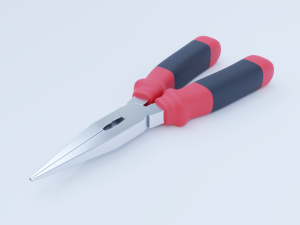 needle nose pliers Modelo 3D