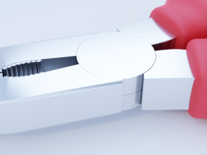 needle nose pliers Modello 3D