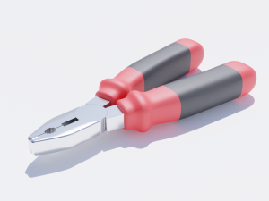 pliers 3D मॉडल