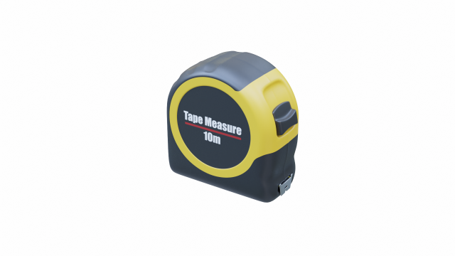tape measure 3D 模型 .c4d .max .obj .3ds .fbx .stl .blend 