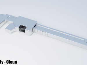monkey wrench Modelo 3D