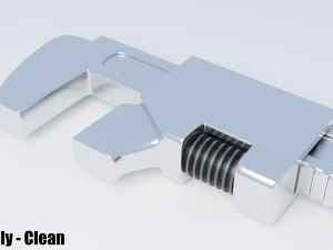 monkey wrench Modelo 3D