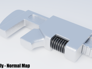monkey wrench Modelo 3D