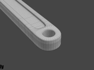 monkey wrench 3D Model