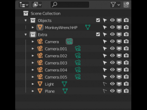 monkey wrench Modelo 3D