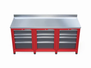 banco de trabajo Modelo 3D