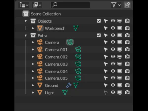 banco de trabajo Modelo 3D