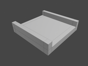 racetrack segments collection 3D Model