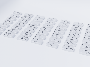 domino tile collection 3D Модель