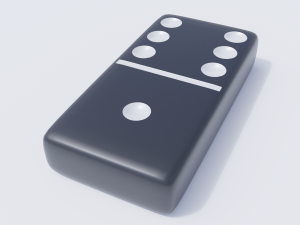 domino tile collection 3D Модель