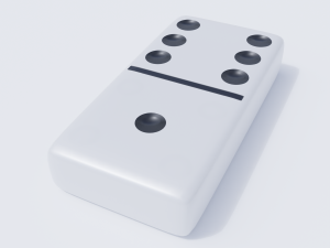 domino tile collection 3D Модель