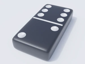 domino tile collection 3D Model