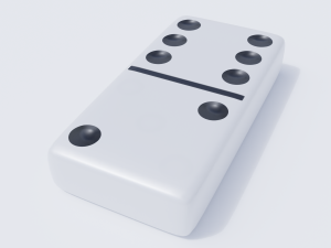 domino tile collection 3D Модель