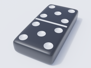 domino tile collection 3D Модель